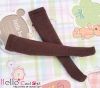 【KS-34N】B／P Knee Socks # Chocolate