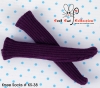 【KS-38】B／P Knee Socks # Dark Violet
