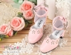 【LS-06】Leather High-Heeled Shoes（SD／DD）# Pale Pink