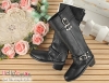 【LS-14】Leather Long Boots（SD／DD）# Black
