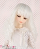 【ND-GL01】6~7" Heat-Proof Wigs # Silver White