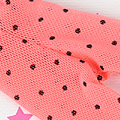 【PP-74N】Pullip Pantyhose Socks # Net Deep Pink+Dot
