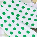 【PP-185】Pullip Pantyhoses Socks # White／Green Dot