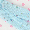 【PP-121】Pullip Pantyhose Socks # Net Pale Sky Blue + Star