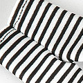 【PP-39N】Pullip Pantyhose Socks # Extra Thin Stripe Black+White