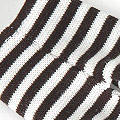 【PP-44】Pullip Pantyhoses Socks # Think Stripe B+W