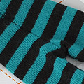 【PP-81】Pullip Pantyhose Socks # Stripe Black+Green