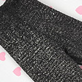 【PP-85】Pullip Pantyhose Socks # Black + Gold Dust