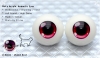 22mm／Meta Acrylic Animetic Eyes (RD-04) Violet Red