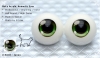 22mm／Meta Acrylic Animetic Eyes (RD-07) Green