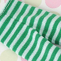 【PP-137】Pullip Pantyhose Socks # Stripe Green+White