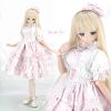 【Secret Cat】Dollfie Dream Fashion Dress Set # Dy．Pink