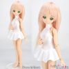 R05．【SM03】MDD Sexy Swimsuit w/Skirt (S-L Bust) # White