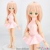 R05．【SM03】MDD Sexy Swimsuit w/Skirt (S-L Bust) # Sweet Pink