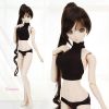 Q105．【SS22】DD Sexy Swimsuit Set（S～L）# Black