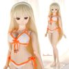 Q04．【SS26】DD Sexy Swimsuit Set # White+Orange