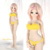 【SS27】DD Sexy Bikini Swimsuit # Yellow