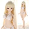 Q36．【SS35】DD Sexy Braid Bikini Set # Thin White