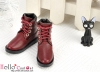 【TY6-4】Taeyang Doll Short Boots # Crimson